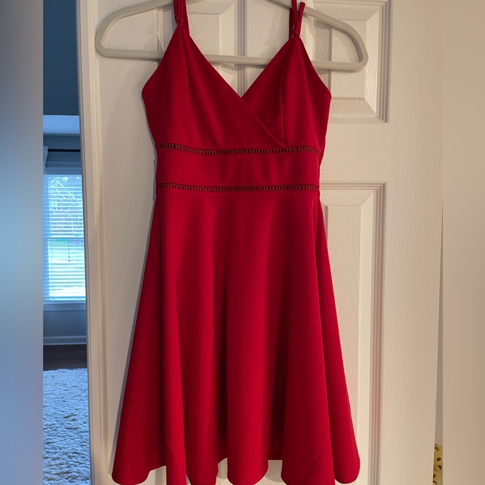 Jun & Ivy red dress XS